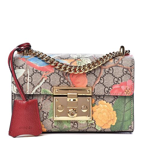 gucci tian padlock shoulder bag price|Gucci GG Supreme Tian Small Padlock Shoulder Bag .